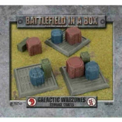 Battlefield In A Box: Galactic Warzones - Storage Crates (Prepainted)