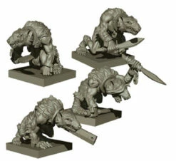 Kings Of War: Vanguard - Abyssal Dwarf Ratkin Slaves Reinforcement