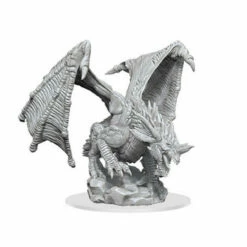 Dungeons & Dragons: Nolzur's Marvelous Unpainted Miniatures - Young Blue Dragon (Wave 15)