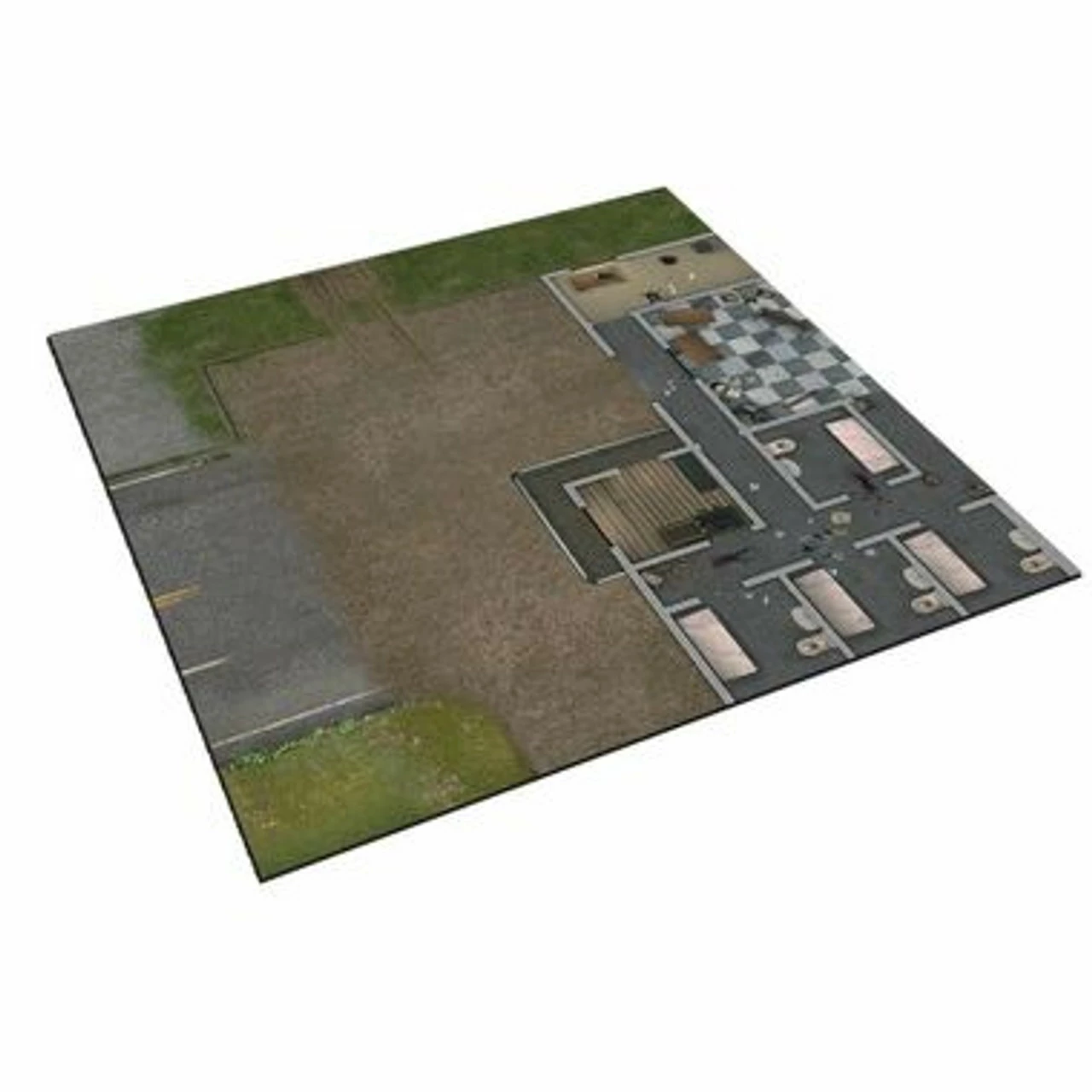 The Walking Dead: All Out War - The Prison Deluxe Gaming Mat 3 The Walking Dead: All Out War - The Prison Deluxe Gaming Mat