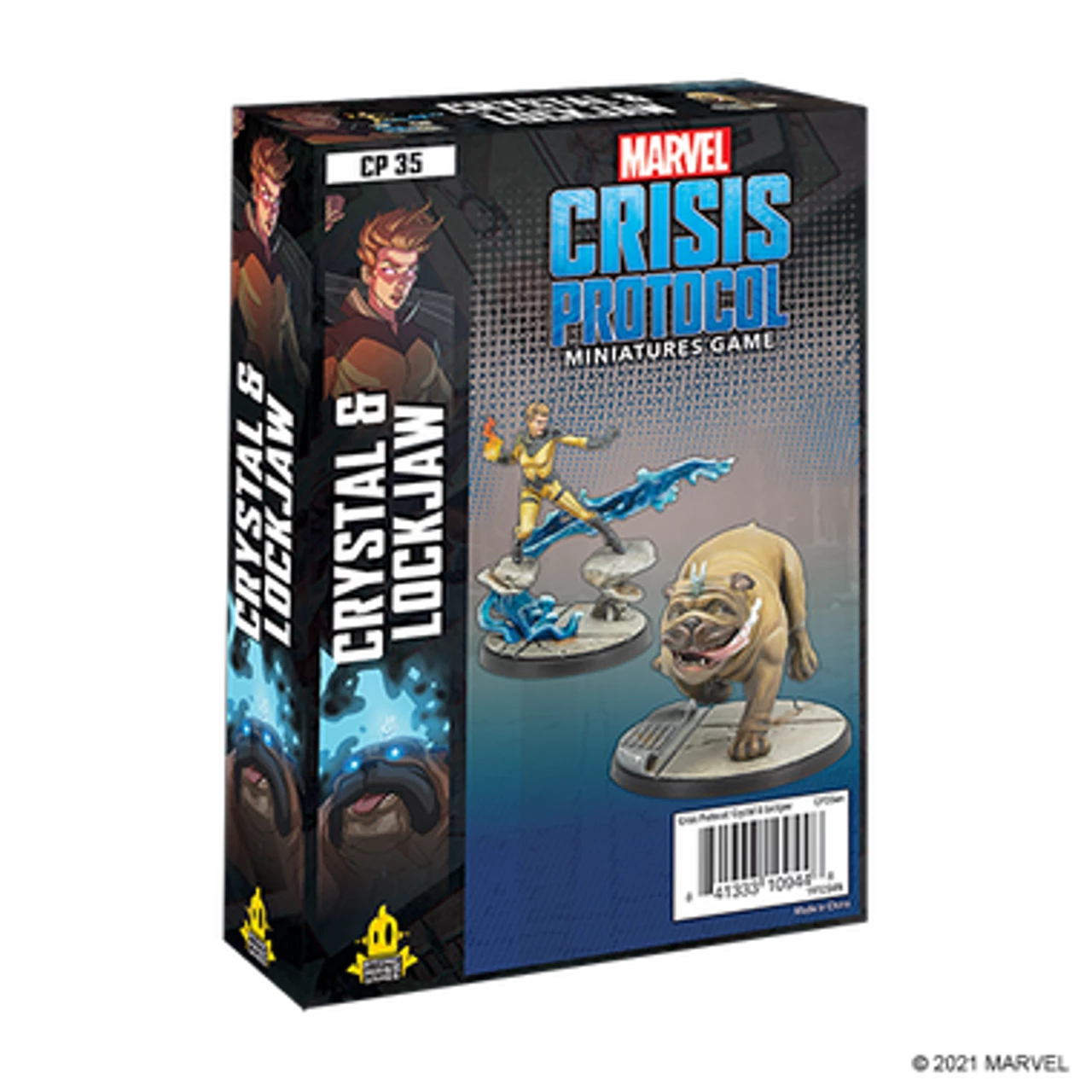 Atomic Mass Games Marvel Crisis Protocol: Crystal & Lockjaw 3 Atomic Mass Games Marvel Crisis Protocol: Crystal & Lockjaw