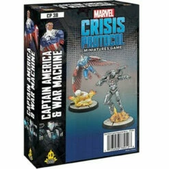 Atomic Mass Games Marvel Crisis Protocol: Captain American & War Machine