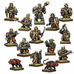 Kings Of War: Vanguard - Abyssal Dwarf Warband Set