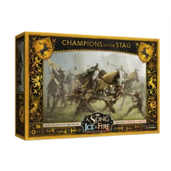 CMON A Song Of Ice & Fire Miniatures Game: Baratheon Champions Of The Stag Unit Box