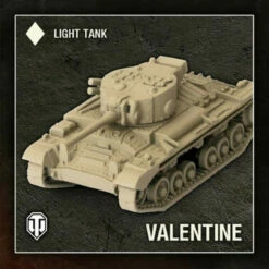World Of Tanks Miniatures Game: Wave 1 Tank - British (Valentine)