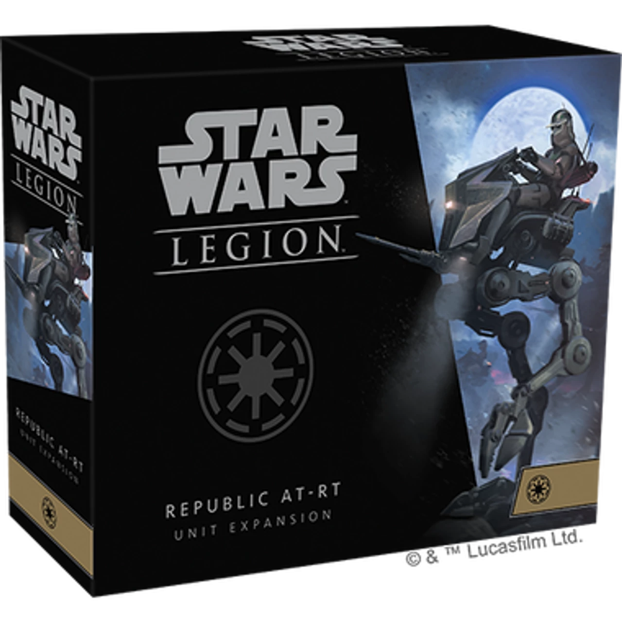 Fantasy Flight Games Star Wars: Legion - Republic AT-RT Unit Expansion 3 Fantasy Flight Games Star Wars: Legion - Republic AT-RT Unit Expansion