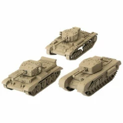 World Of Tanks Miniatures Game: U.K. Tank Platoon (Cromwell, Churchill VII, Valentine)