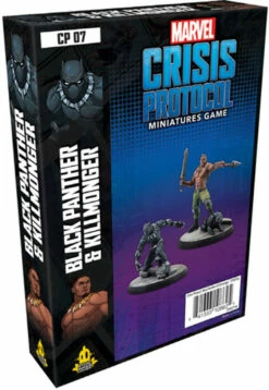 ASMODEE Marvel: Crisis Protocol - Black Panther & Killmonger Character Pack