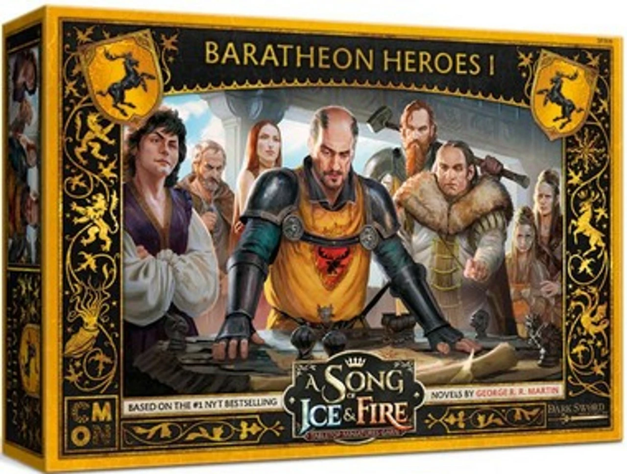 CMON A Song Of Ice & Fire Miniatures Game: Baratheon Heroes I 3 CMON A Song Of Ice & Fire Miniatures Game: Baratheon Heroes I