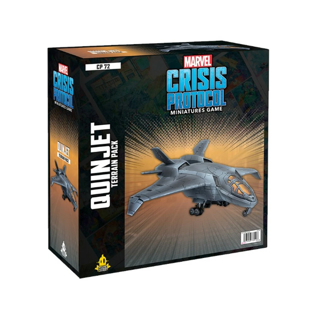 Atomic Mass Games Marvel Crisis Protocol: Quinjet - Terrain Pack 3 Atomic Mass Games Marvel Crisis Protocol: Quinjet - Terrain Pack