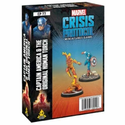 Atomic Mass Games Marvel Crisis Protocol: Captain America & The Original Human Torch