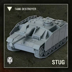 World Of Tanks Miniatures Game: Wave 1 Tank - German (STUG III G)
