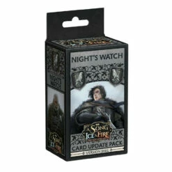 CMON A Song Of Ice & Fire Miniatures Game: Night's Watch - Card Update Pack (Version 2021)